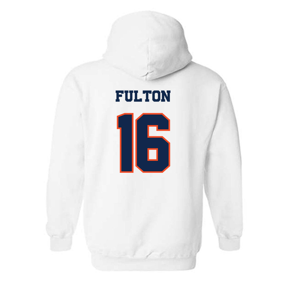 Virginia - NCAA Men's Lacrosse : George Fulton - Hooded Sweatshirt Classic Shersey