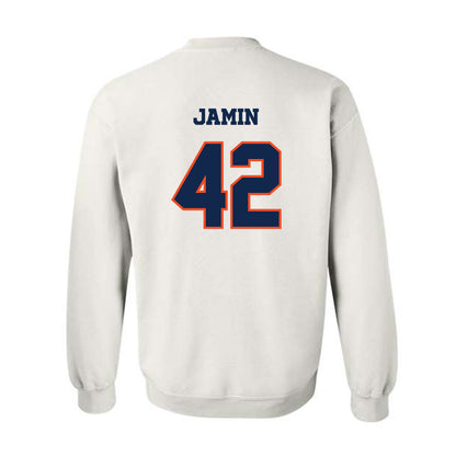 Virginia - NCAA Men's Lacrosse : Luke Jamin - Classic Shersey Crewneck Sweatshirt-1
