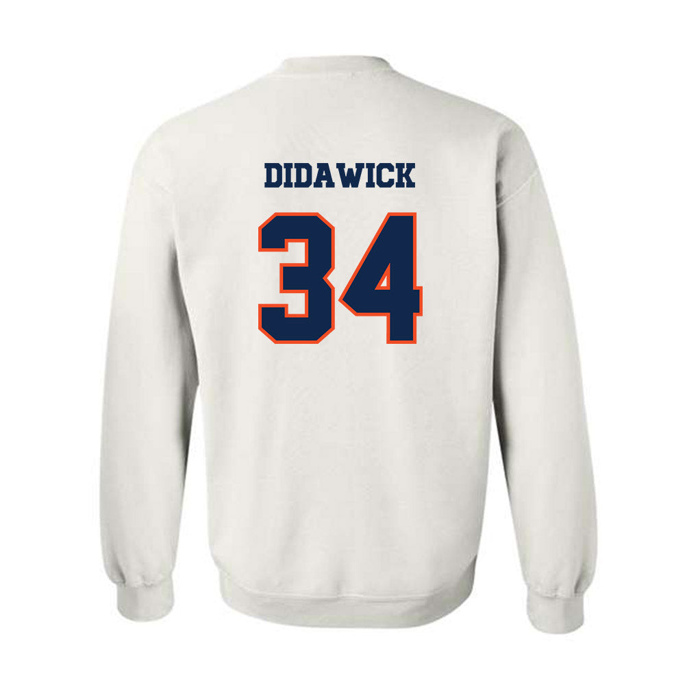 Virginia - NCAA Baseball : Harrison Didawick - Crewneck Sweatshirt Classic Shersey