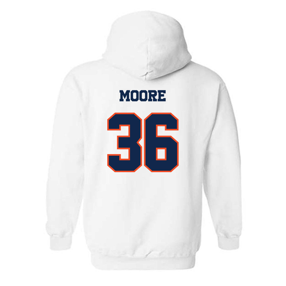 Virginia - NCAA Baseball : Bryson Moore - Hooded Sweatshirt Classic Shersey