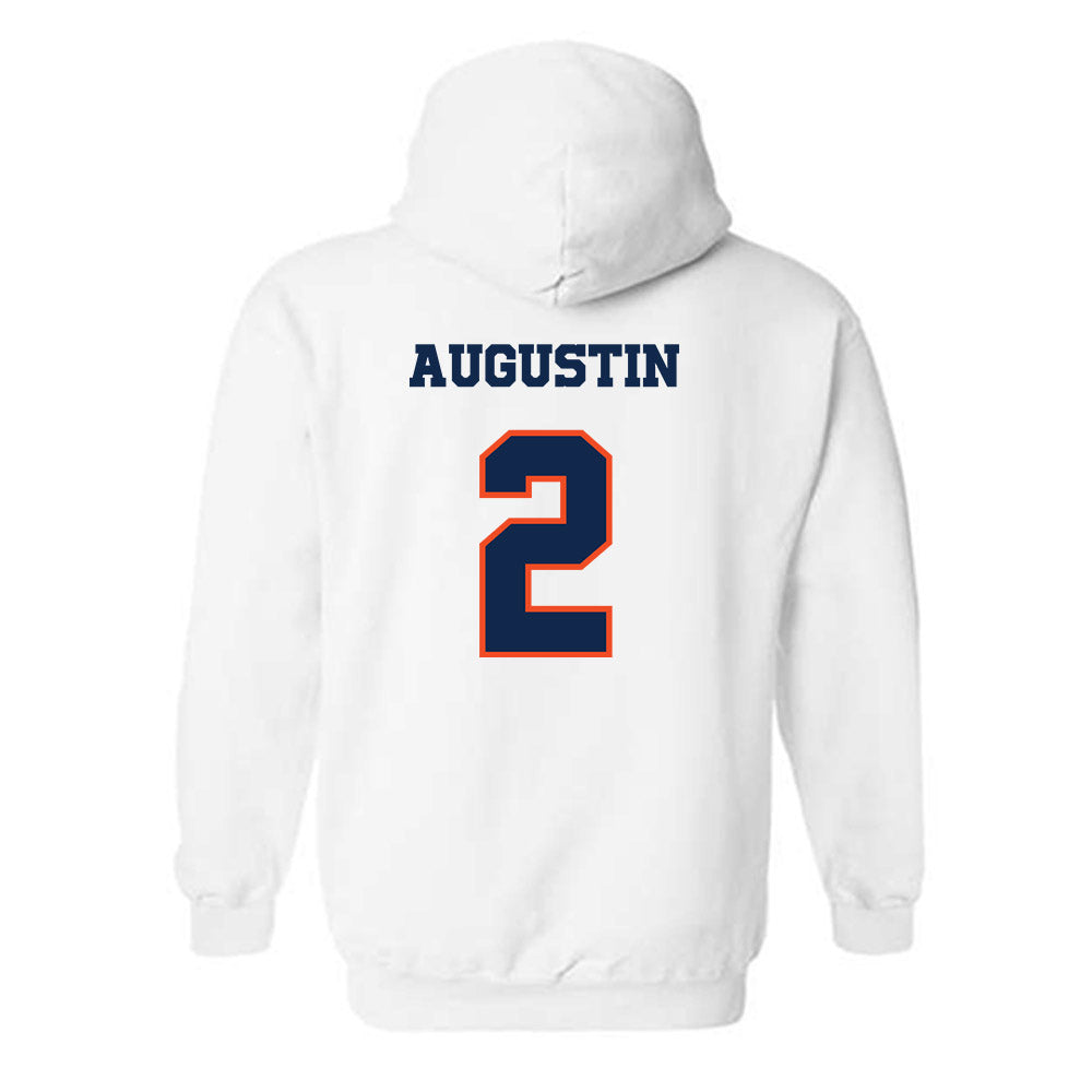 Virginia - NCAA Baseball : Matt Augustin - Classic Shersey Hooded Sweatshirt-1