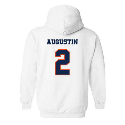 Virginia - NCAA Baseball : Matt Augustin - Classic Shersey Hooded Sweatshirt-1