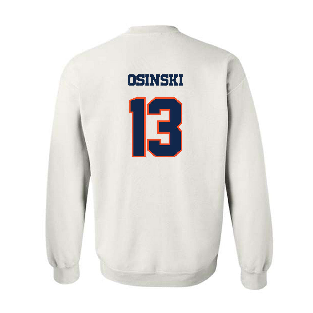 Virginia - NCAA Baseball : Ryan Osinski - Crewneck Sweatshirt Classic Shersey