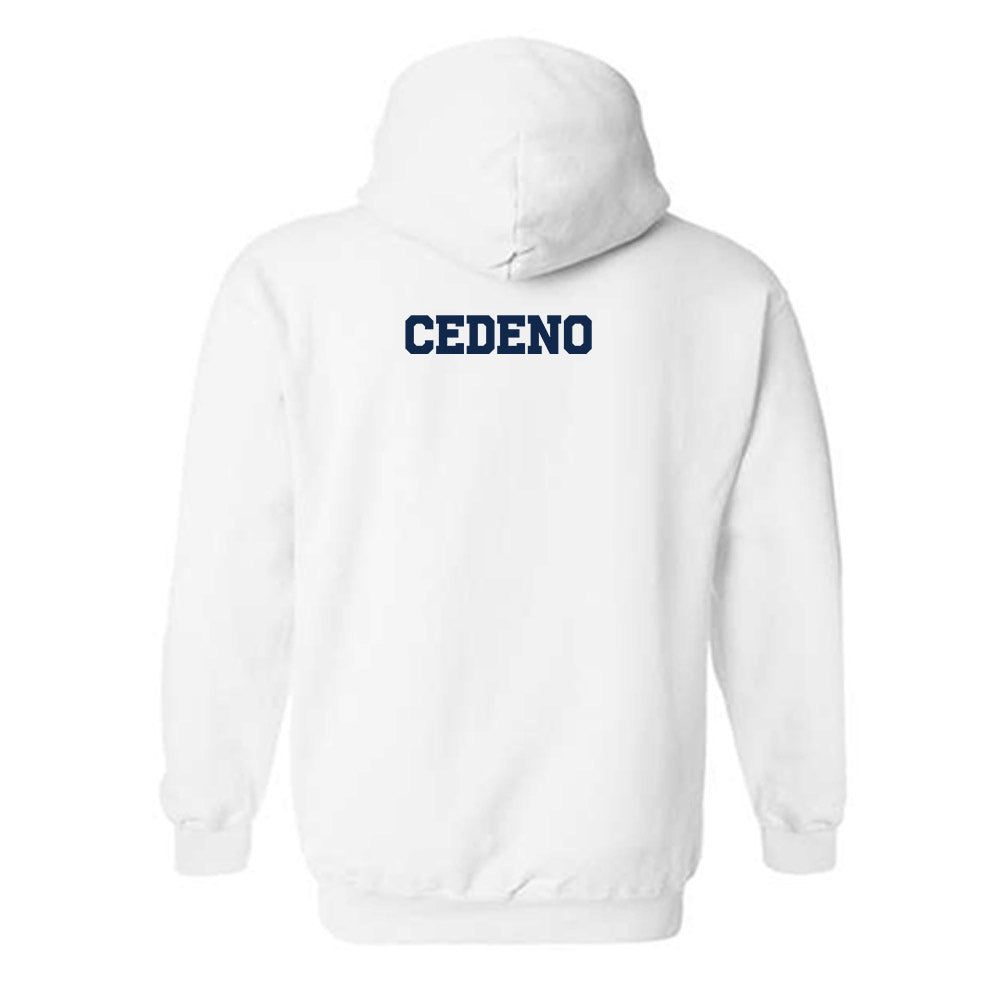 Virginia - NCAA Wrestling : Dylan Cedeno - Classic Shersey Hooded Sweatshirt-1