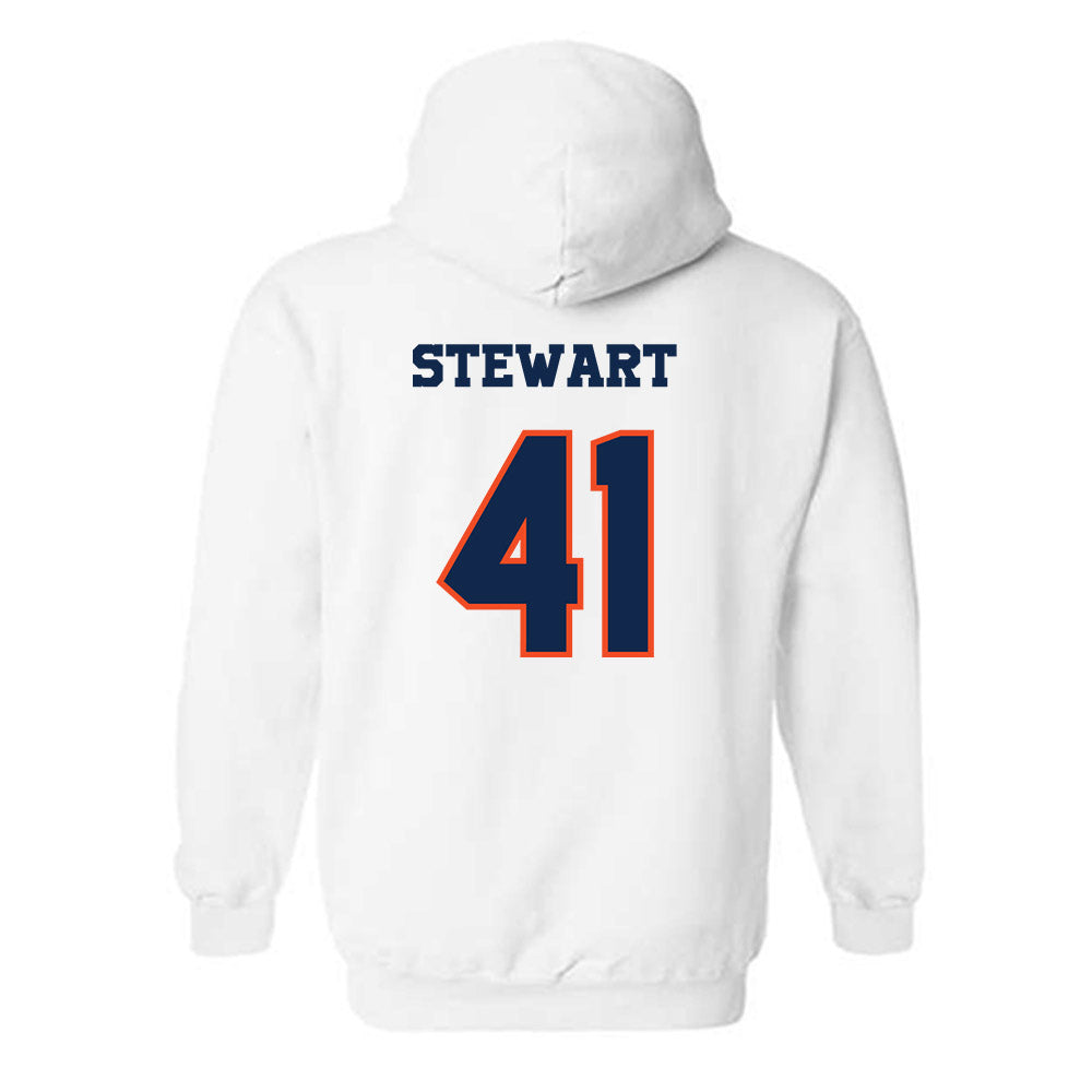 Virginia - NCAA Baseball : Thomas Stewart - Classic Shersey Hooded Sweatshirt-1