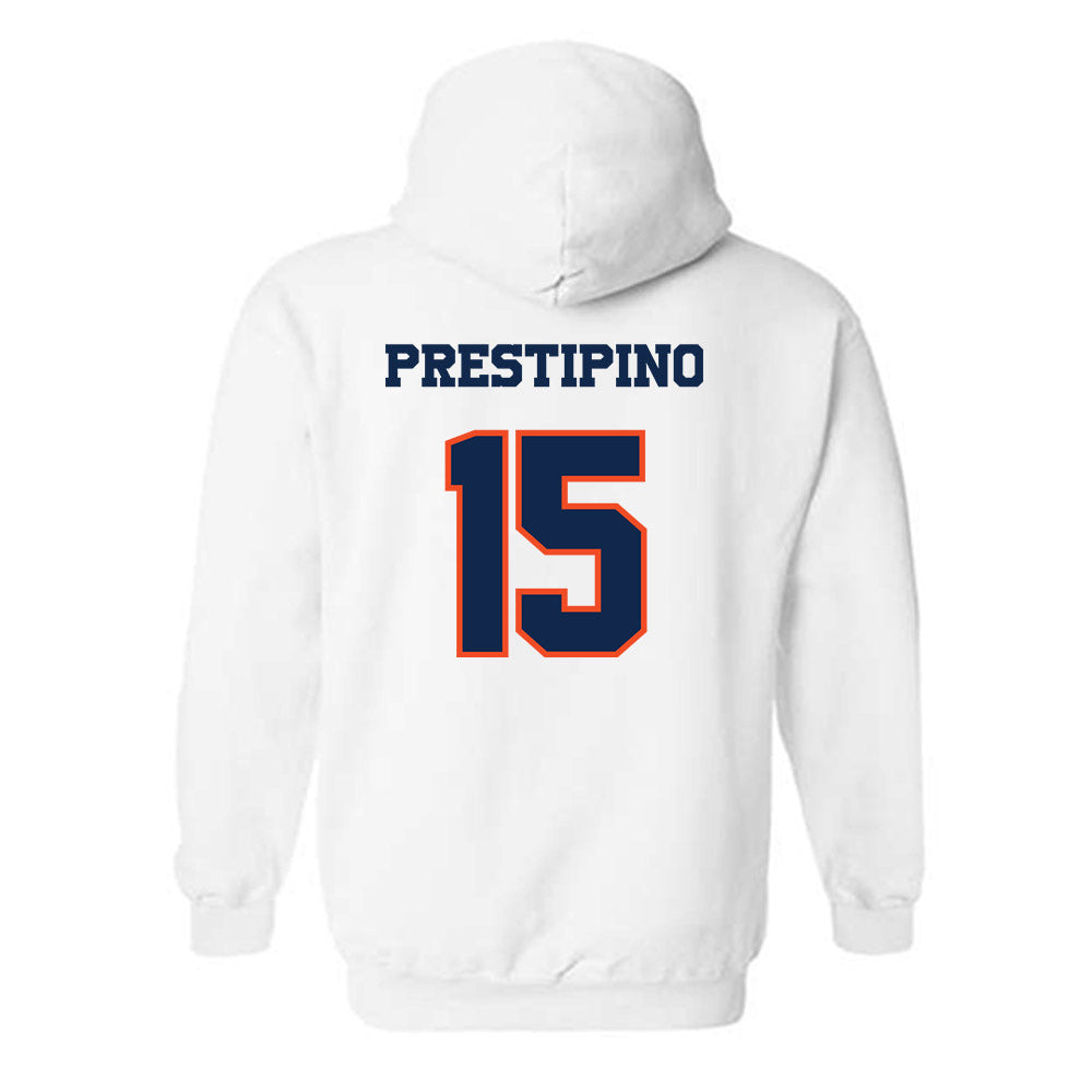 Virginia - NCAA Men's Lacrosse : Michael Prestipino - Hooded Sweatshirt Classic Shersey