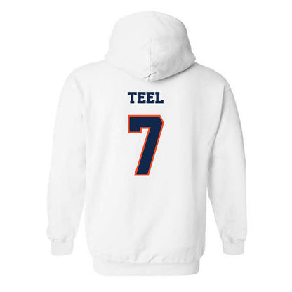 Virginia - NCAA Baseball : Aidan Teel - Hooded Sweatshirt Classic Shersey