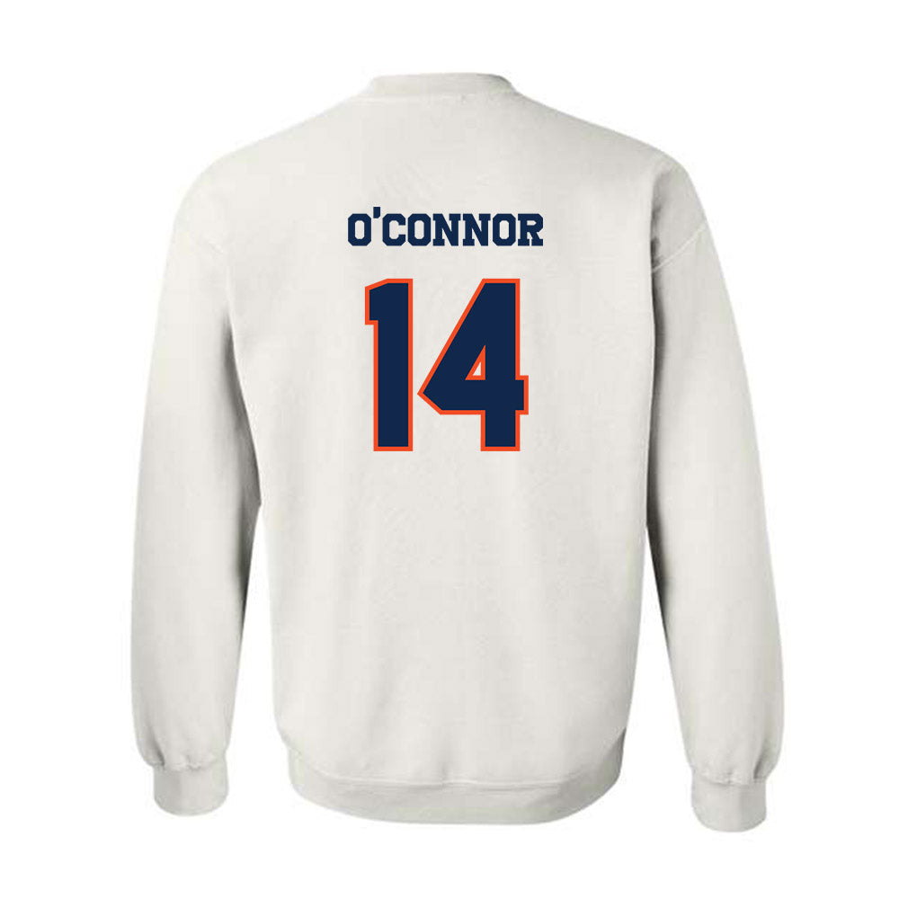 Virginia - NCAA Baseball : Jack O'Connor - Crewneck Sweatshirt Classic Shersey