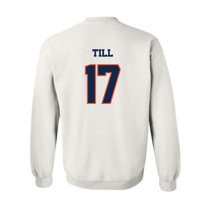 Virginia - NCAA Men's Lacrosse : Mack Till - Crewneck Sweatshirt Classic Shersey