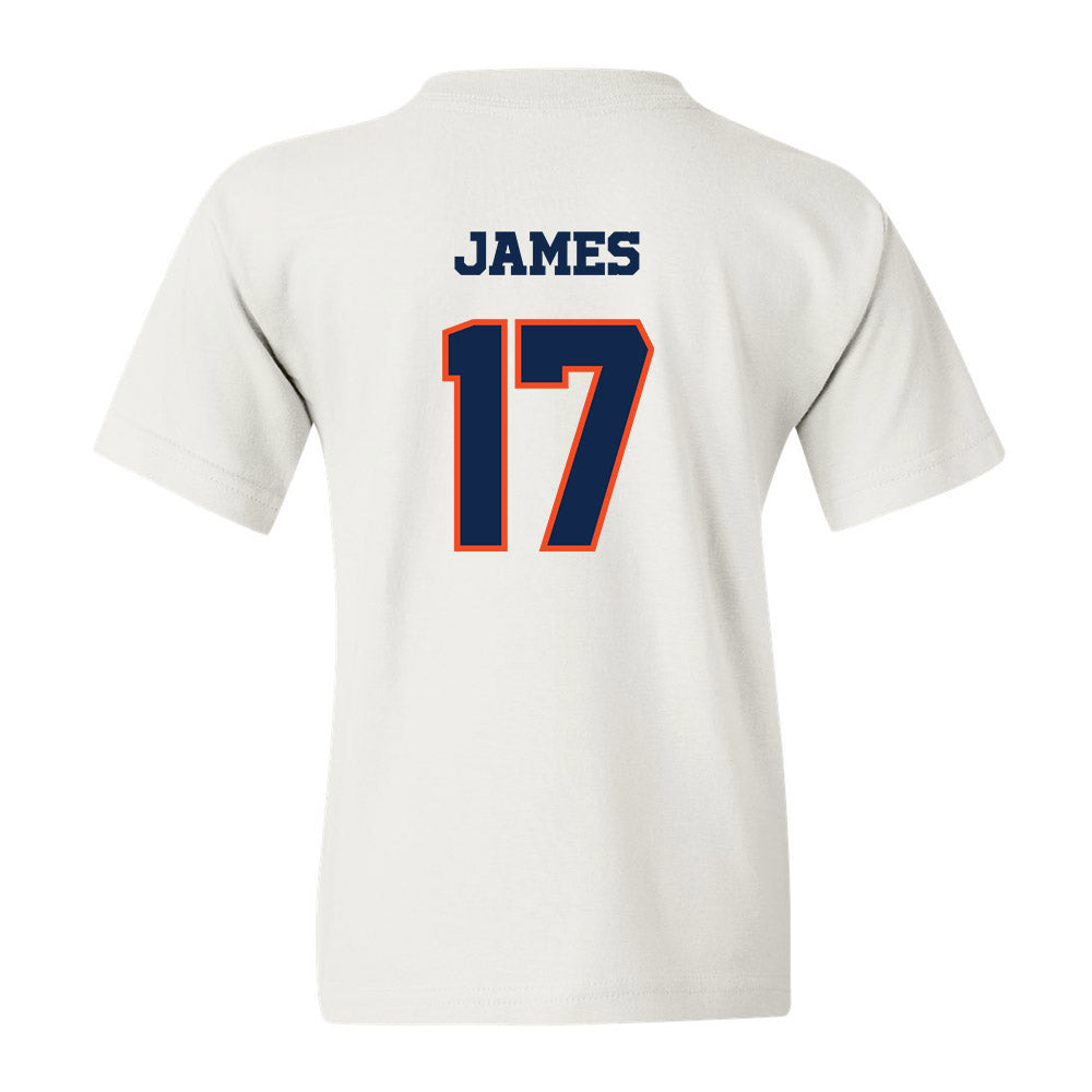 Virginia - NCAA Baseball : Chone James - Classic Shersey Youth T-Shirt