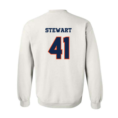 Virginia - NCAA Baseball : Thomas Stewart - Classic Shersey Crewneck Sweatshirt-1