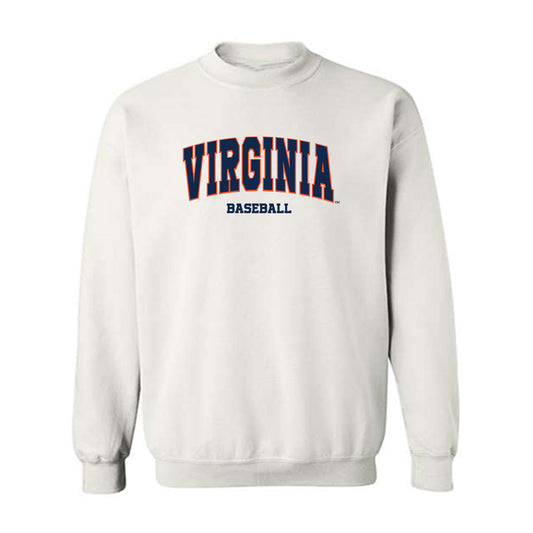 Virginia - NCAA Baseball : Evan Blanco - Crewneck Sweatshirt Classic Shersey