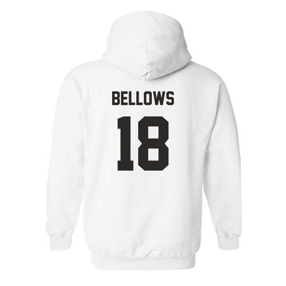 Wake Forest - NCAA Women's Volleyball : Becca Bellows - Replica Shersey Hooded Sweatshirt-1