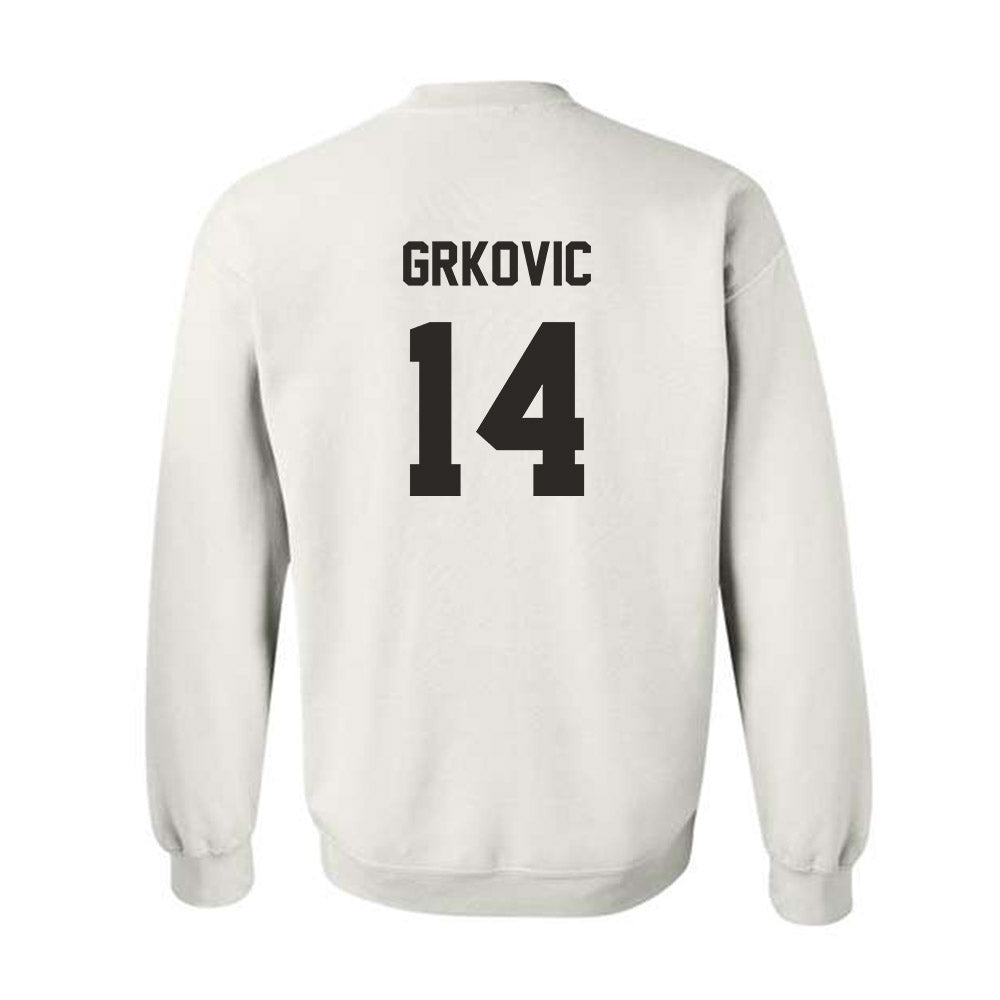 Wake Forest - NCAA Women's Volleyball : Kristina Grkovic - Replica Shersey Crewneck Sweatshirt