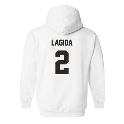 Wake Forest - NCAA Women's Volleyball : Patrycja Lagida - Replica Shersey Hooded Sweatshirt-1