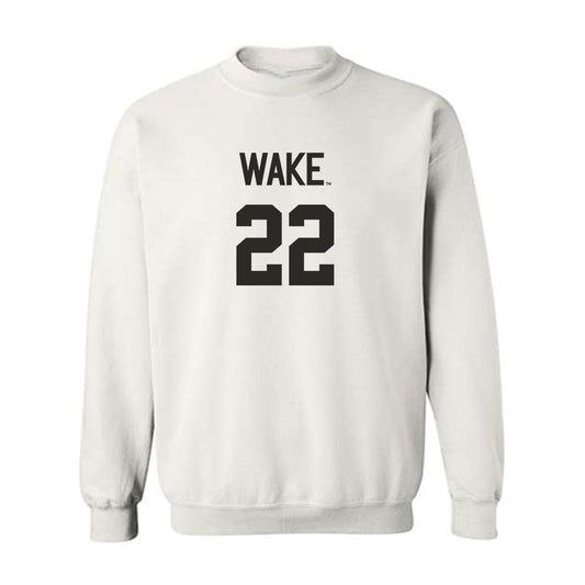 Wake Forest - NCAA Women's Volleyball : Ryleigh Whitekettle - Replica Shersey Crewneck Sweatshirt-0