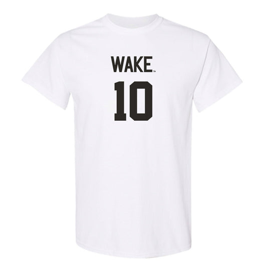 Wake Forest - NCAA Women's Volleyball : Emma Farrell - Replica Shersey T-Shirt-0