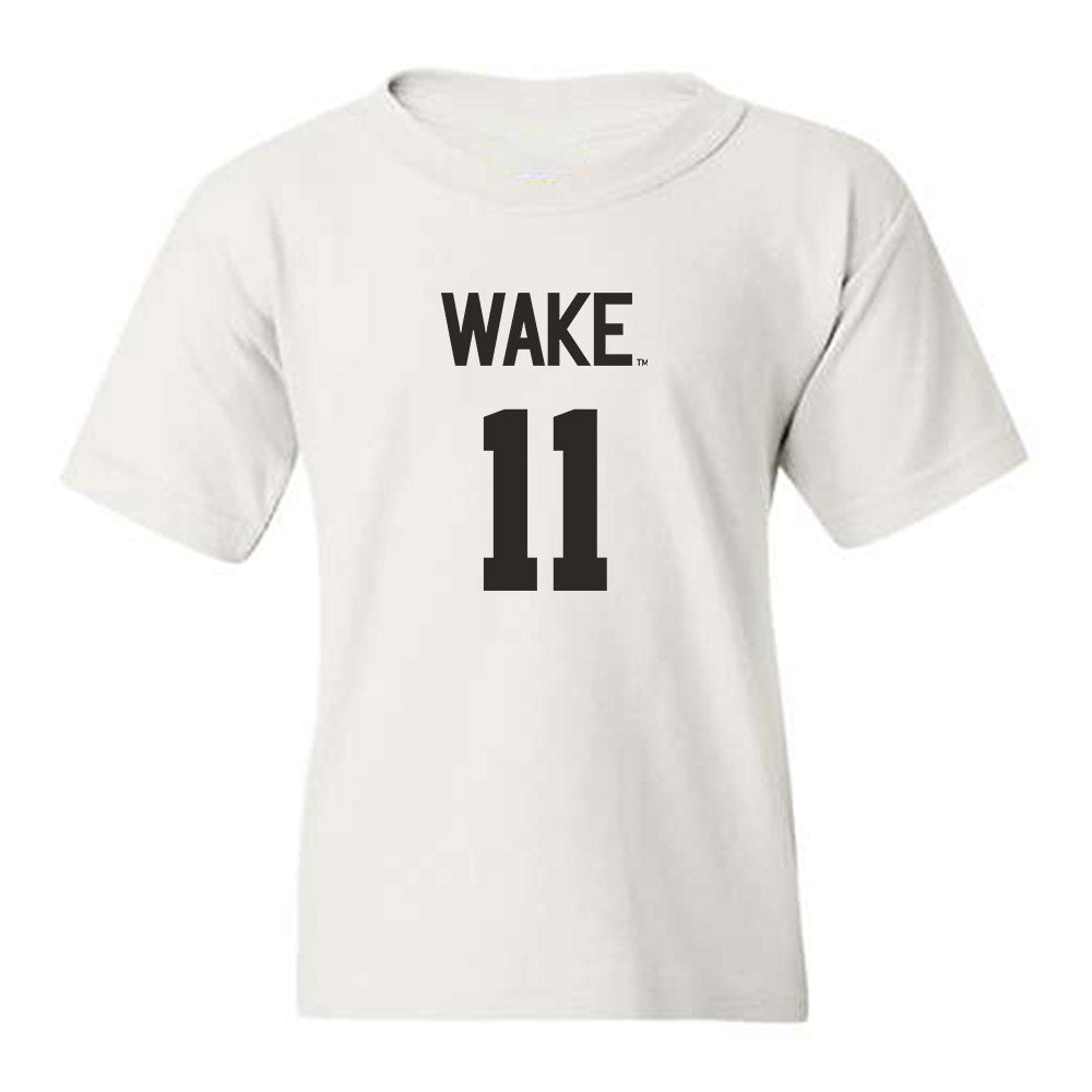 Wake Forest - NCAA Women's Volleyball : Sadie Poeck - Replica Shersey Youth T-Shirt-0