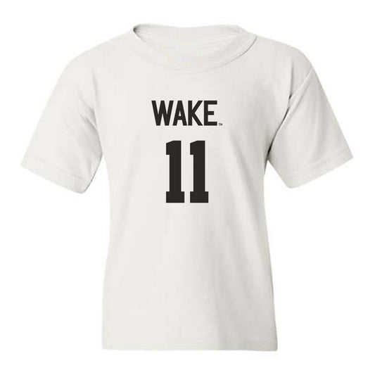 Wake Forest - NCAA Women's Volleyball : Sadie Poeck - Replica Shersey Youth T-Shirt-0
