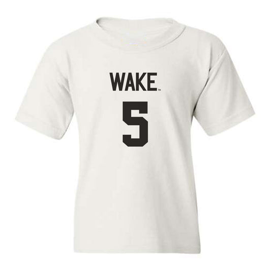 Wake Forest - NCAA Women's Volleyball : Kendall Phillips - Replica Shersey Youth T-Shirt