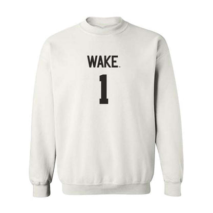 Wake Forest - NCAA Women's Volleyball : Dhru Lalaji - Replica Shersey Crewneck Sweatshirt