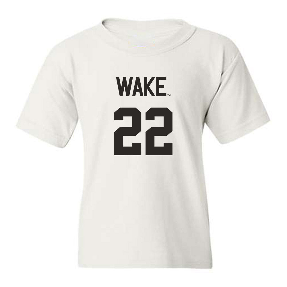 Wake Forest - NCAA Women's Volleyball : Ryleigh Whitekettle - Replica Shersey Youth T-Shirt-0