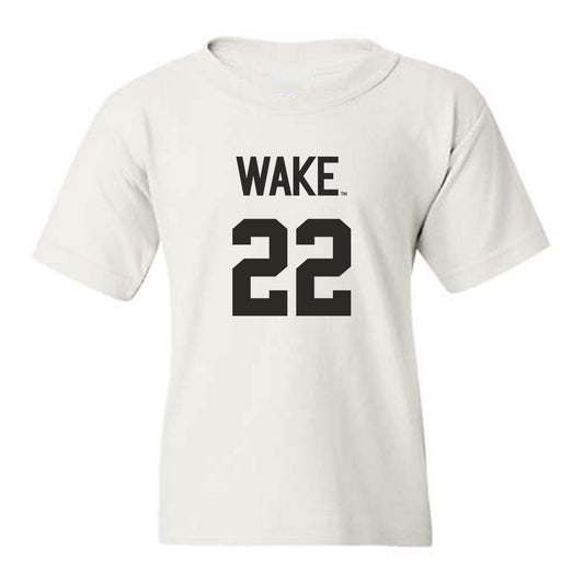 Wake Forest - NCAA Women's Volleyball : Ryleigh Whitekettle - Replica Shersey Youth T-Shirt-0