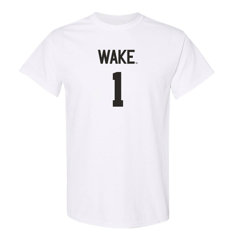 Wake Forest - NCAA Women's Volleyball : Dhru Lalaji - Replica Shersey T-Shirt