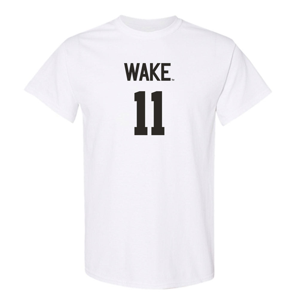 Wake Forest - NCAA Women's Volleyball : Sadie Poeck - Replica Shersey T-Shirt-0