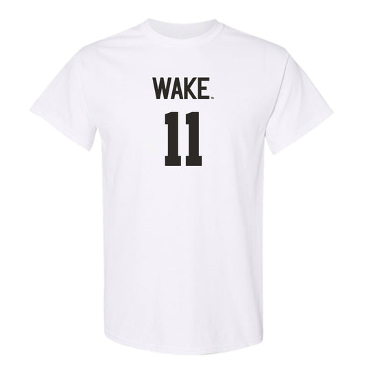 Wake Forest - NCAA Women's Volleyball : Sadie Poeck - Replica Shersey T-Shirt-0