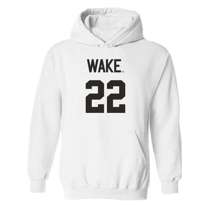 Wake Forest - NCAA Women's Volleyball : Ryleigh Whitekettle - Replica Shersey Hooded Sweatshirt-0