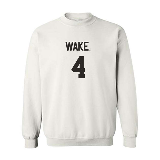 Wake Forest - NCAA Women's Volleyball : Laila Ricks - Replica Shersey Crewneck Sweatshirt