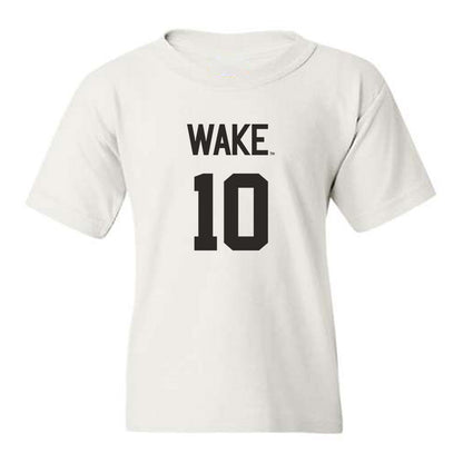 Wake Forest - NCAA Women's Volleyball : Emma Farrell - Replica Shersey Youth T-Shirt-0