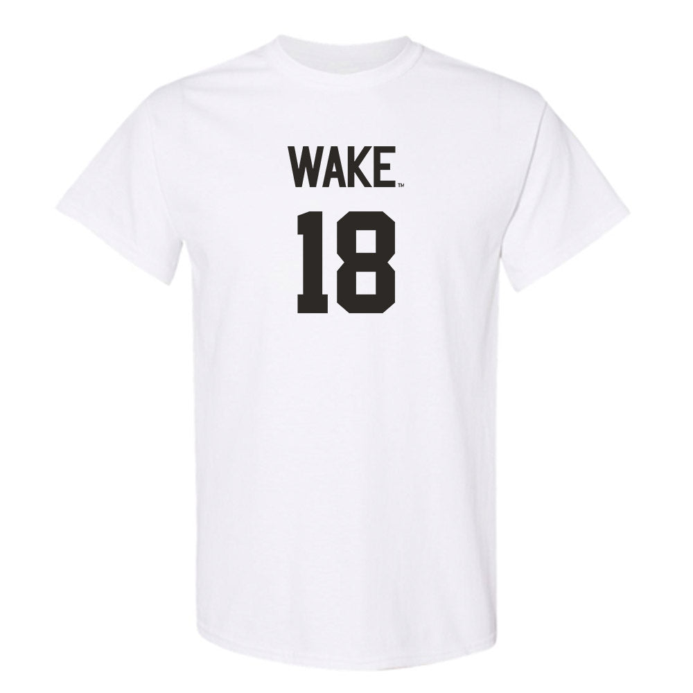 Wake Forest - NCAA Women's Volleyball : Becca Bellows - Replica Shersey T-Shirt-0