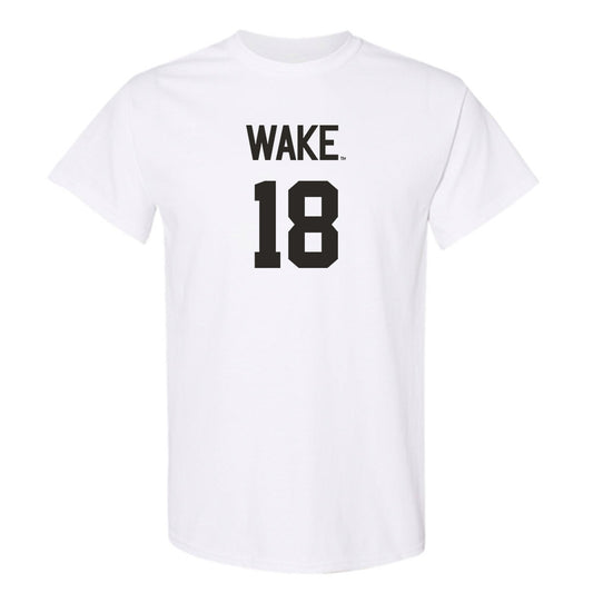 Wake Forest - NCAA Women's Volleyball : Becca Bellows - Replica Shersey T-Shirt-0