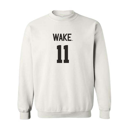 Wake Forest - NCAA Women's Volleyball : Sadie Poeck - Replica Shersey Crewneck Sweatshirt-0