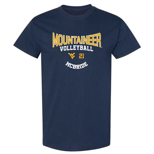 West Virginia - NCAA Women's Volleyball : Kristen McBride - T-Shirt Fashion Shersey