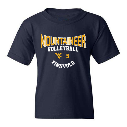 West Virginia - NCAA Women's Volleyball : Alexis Finnvold - Classic Fashion Shersey Youth T-Shirt
