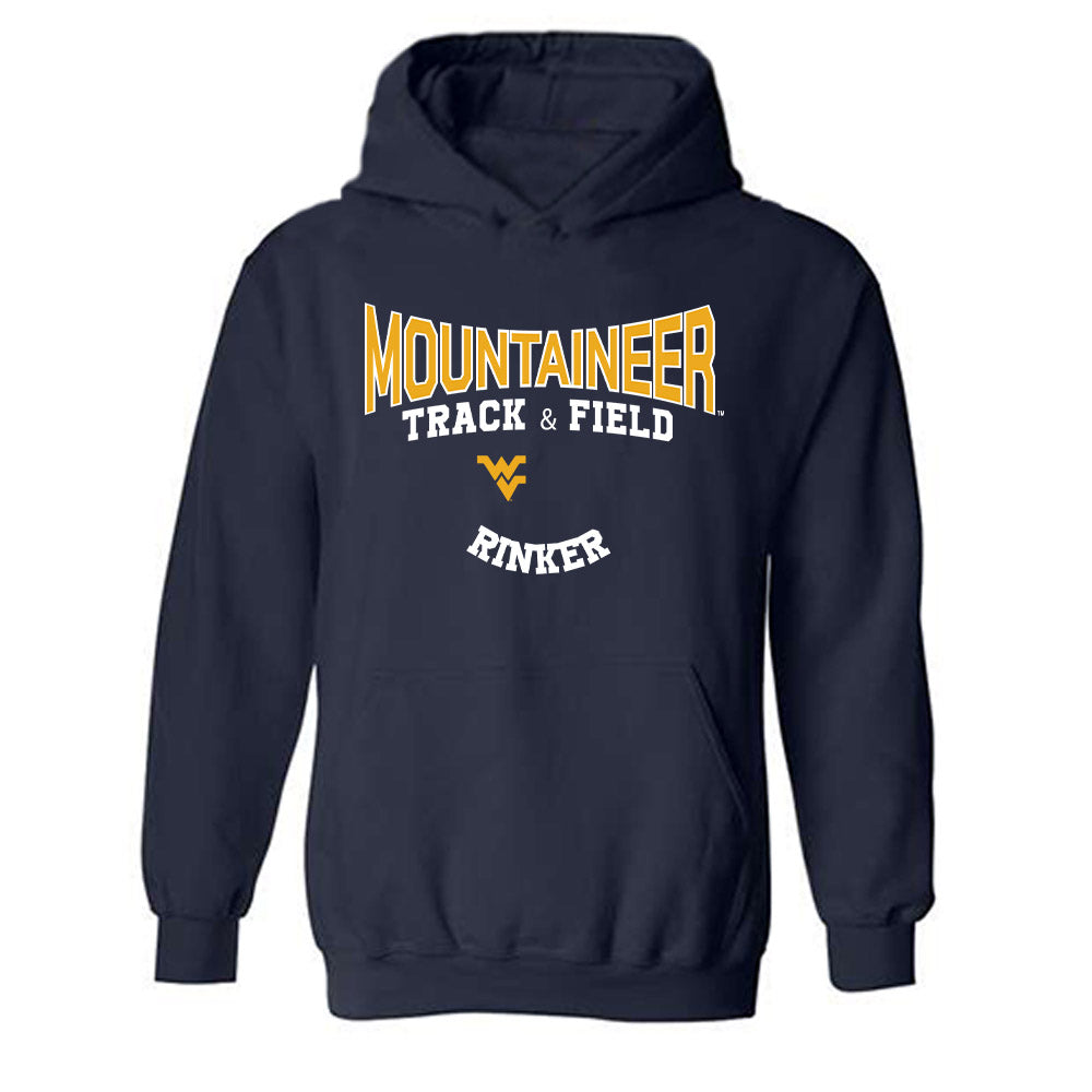 West Virginia - NCAA Women's Track & Field : Eva Rinker - Hooded Sweatshirt Classic Fashion Shersey