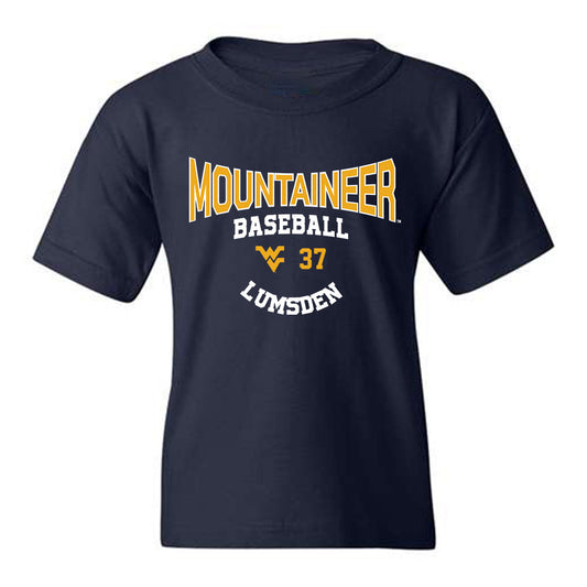 West Virginia - NCAA Baseball : Benjamin Lumsden - Youth T-Shirt Classic Fashion Shersey