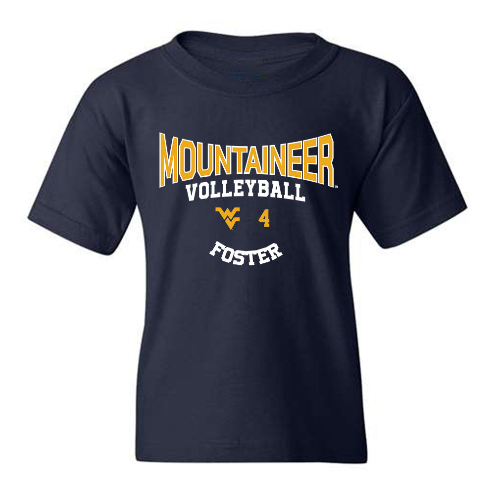 West Virginia - NCAA Women's Volleyball : Samiha Foster - Youth T-Shirt Fashion Shersey