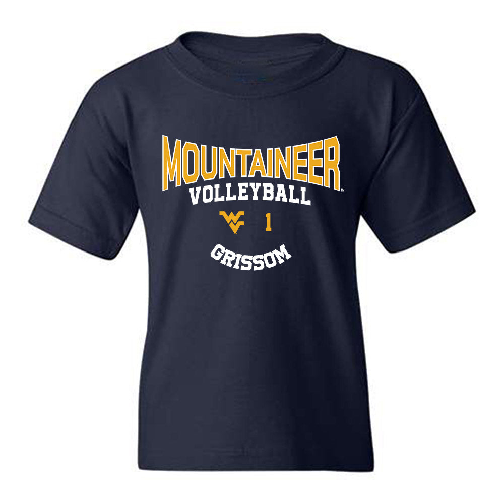 West Virginia - NCAA Women's Volleyball : Tally Grissom - Classic Fashion Shersey Youth T-Shirt-0