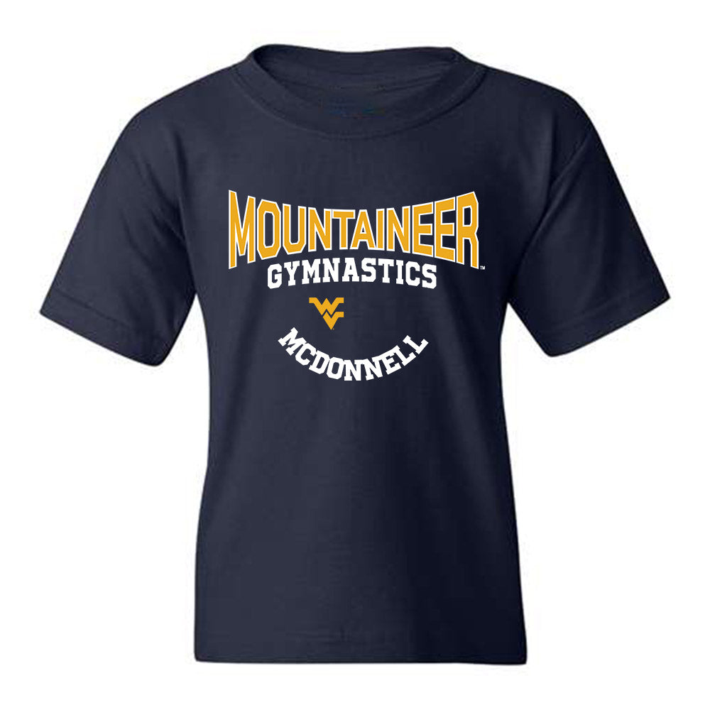 West Virginia - NCAA Women's Gymnastics : Jayden McDonnell - Youth T-Shirt Classic Fashion Shersey