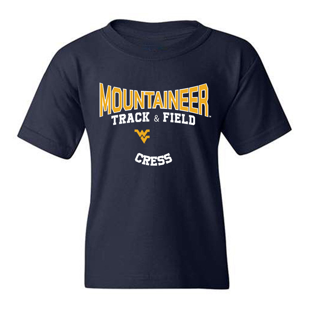 West Virginia - NCAA Women's Track & Field : Olivia Cress - Classic Fashion Shersey Youth T-Shirt-0