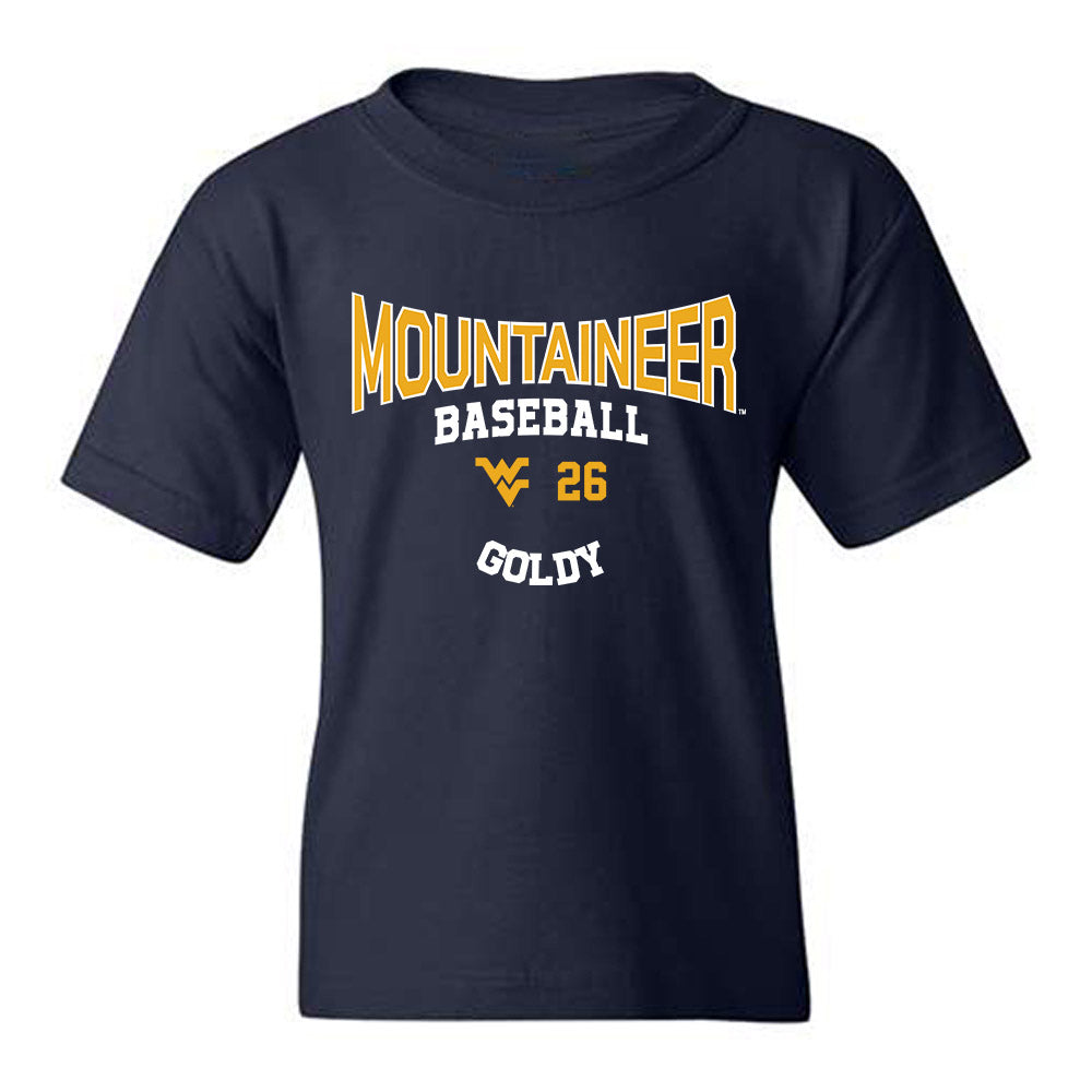 West Virginia - NCAA Baseball : Sean Goldy - Classic Fashion Shersey Youth T-Shirt-0