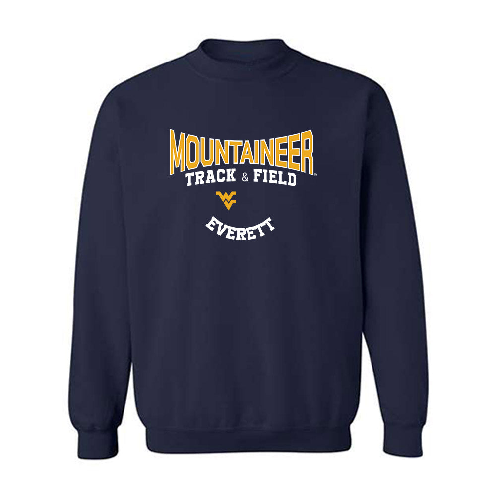 West Virginia - NCAA Women's Track & Field : Izayah Everett - Classic Fashion Shersey Crewneck Sweatshirt-0