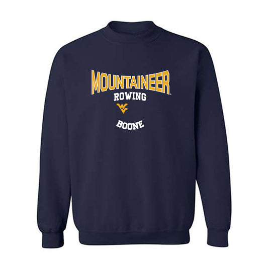 West Virginia - NCAA Women's Rowing : Mary Boone - Classic Fashion Shersey Crewneck Sweatshirt-0