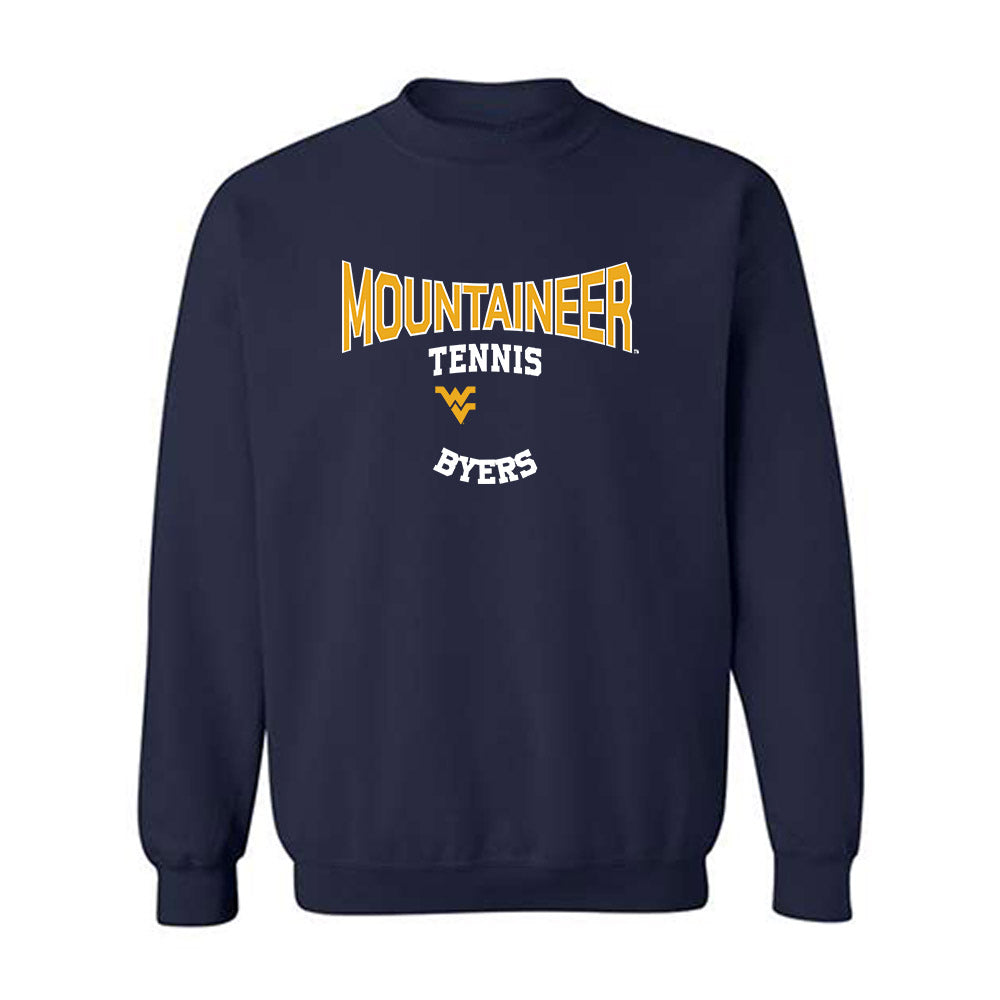 West Virginia - NCAA Women's Tennis : Lyla Byers - Classic Fashion Shersey Crewneck Sweatshirt-0