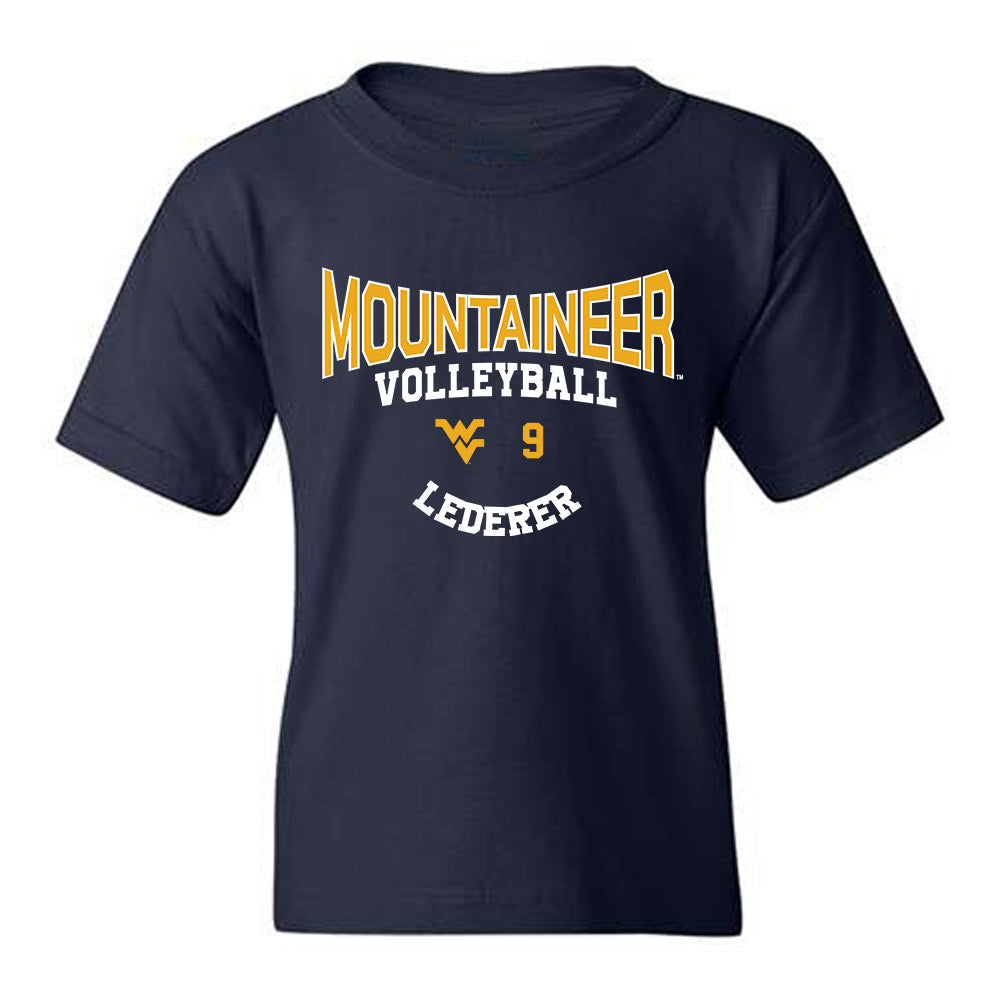 West Virginia - NCAA Women's Volleyball : Chalina Lederer - Classic Fashion Shersey Youth T-Shirt-0