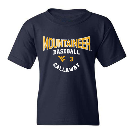 West Virginia - NCAA Baseball : Andrew Callaway - Youth T-Shirt Classic Fashion Shersey